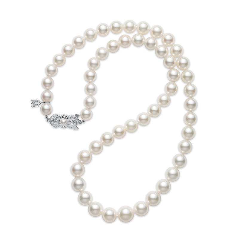 Mikimoto pearl top necklace price