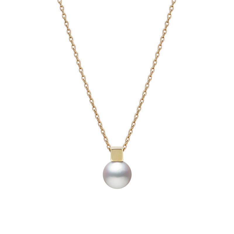 Mikimoto single pearl pendant shop