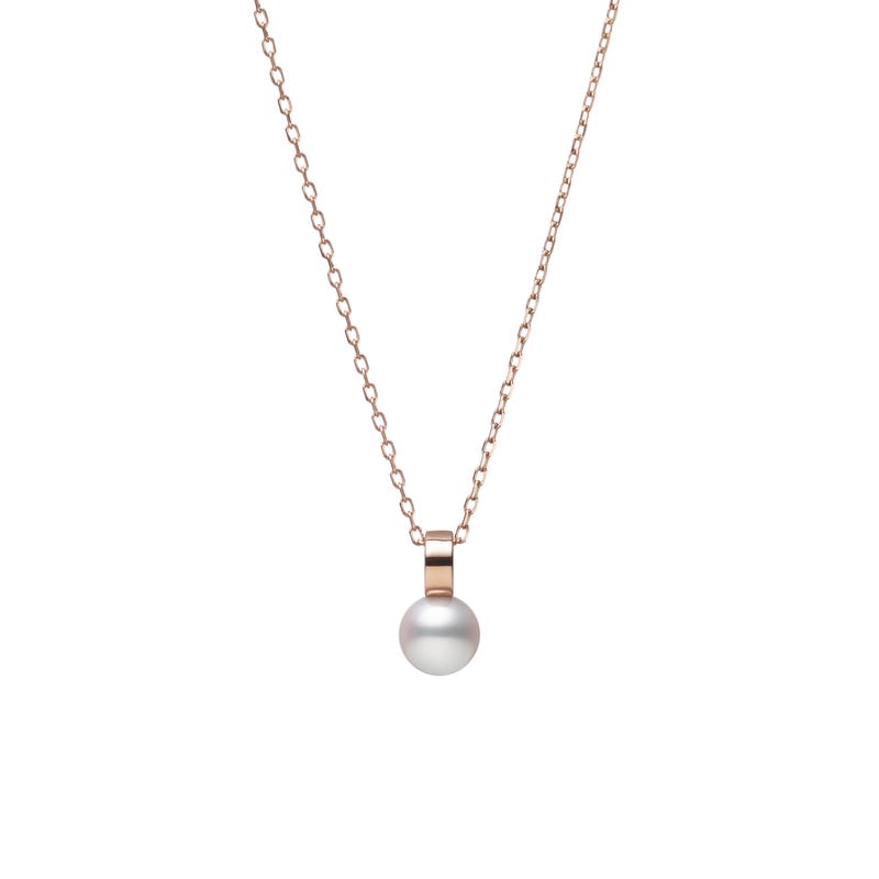 Mikimoto single pearl necklace on sale