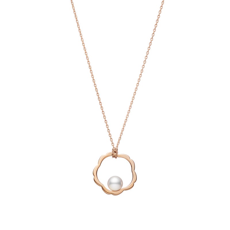 Mikimoto cherry blossom sale necklace