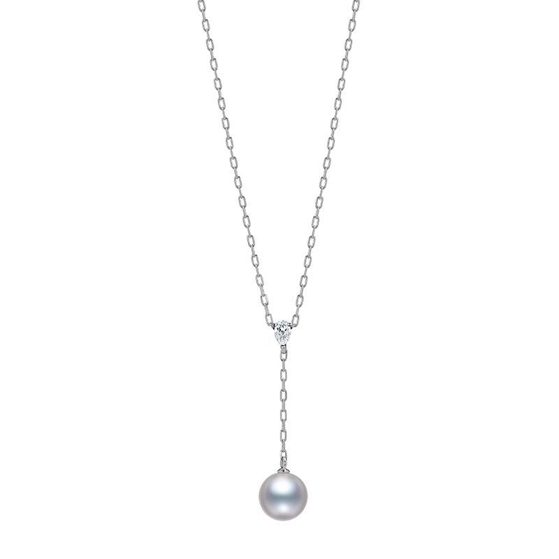 Pearl and Diamond Pendant