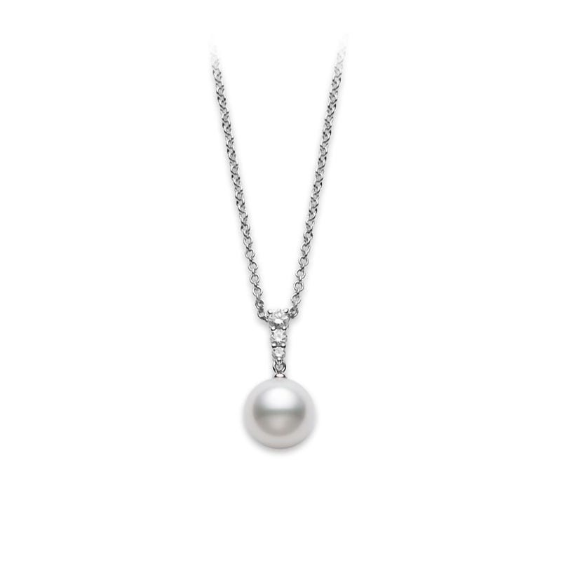 Mikimoto shop pendant necklace