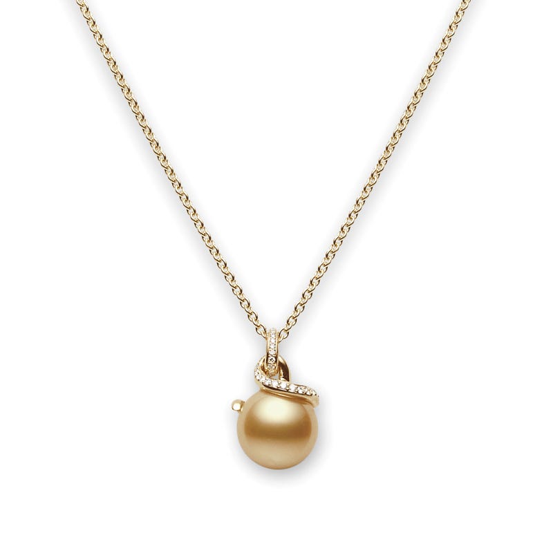 Mikimoto south discount sea pearl necklace