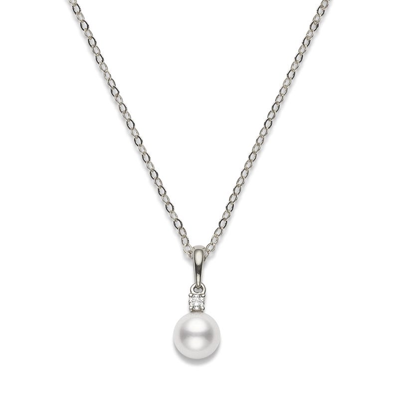 Mikimoto 18 clearance inch pearl necklace